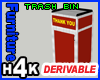 H4K Diner Trash Bin