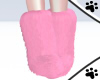 .M. Dark Pink Fur Boots