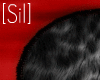 [Sil]Black Fur Rug