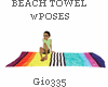 [Gio]BEACH TOWEL wPOSES
