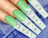 Luxy Nails Green