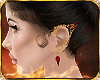 Ear Jewelry - Red