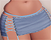 B. MINI SKIRT + BLUE
