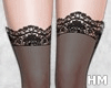 Socks lace Black