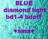 Blue diamond light