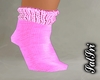 Solid Pink Socks