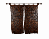 Curtains Brown Animated