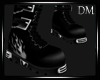 [DM] Goth Flames Boots