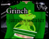 K- Grinch Pijama Sweater