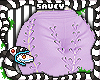 Lace Up Pants Lilac
