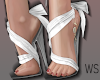 Ribbon Heels White