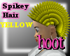 +h+ Spikey Hair - YELLOW