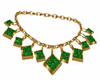 collar verde