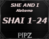 *P* She And I