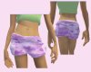 ALB Purple flower shorts