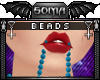 `x: Mouth Beads: Blue