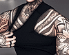 金 Tank Top Black + Tat