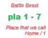 Battle Beast / Place