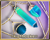 !K Aquamarine Crystals