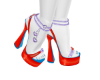 JBBJ-F- Red purple pump