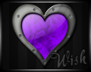 {Wish}Purp Heart Sticker