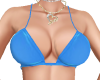 BUSTY BLUE BIKINI TOP