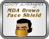 Brown Dragon Faceguard