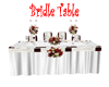 Bridle Table Red/White