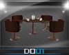 [D001]Red Wood ClubTable