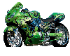 Sportbike green