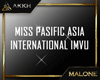 AK Sash MissPasific Asia