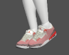 pink sport shoes
