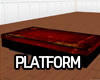 Aged Leather Platform