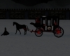 Black horse & carriage