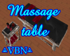 Massage Table Black