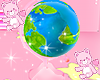 kawaii world globe <3