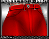 V4NY|Silk Pant Red