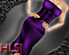 HLS|PurpleSilk|Dress