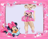 vestido pink minnie