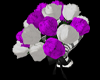p/w rose flowers