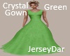 Crystal Green Gown