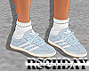 R. light blue sambas