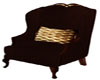 Brown n Gold Chair