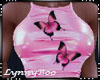 *Pink Butterfly Top