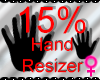 *I* Hand scaler 15%