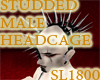 studded male head cage