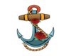Anchor tattoo Sticker