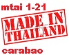 made in thailand-carabao