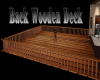 Back Wooden Deck