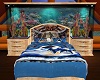 {N.D}Bed w/Fish Tank 